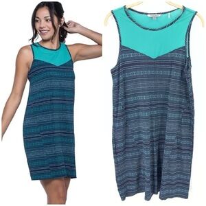 Toad & Co Sunkissed Swing Dress Womens Small UPF 40+ Pockets Lightweight Sporty